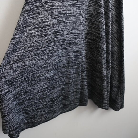 Wilfred Free Aritzia Rosa Sleeveless Swing Marled Knit Dress Grey - Picture 6 of 8